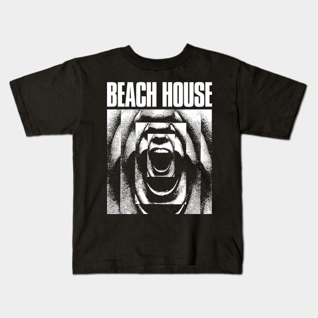 Beach House - Essential Fanmade Kids T-Shirt by fuzzdevil